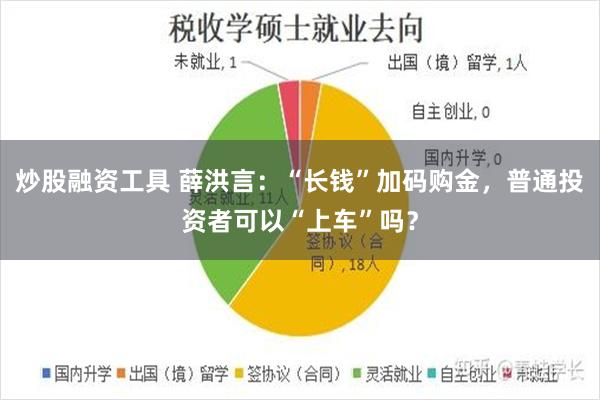 炒股融资工具 薛洪言：“长钱”加码购金，普通投资者可以“上车”吗？